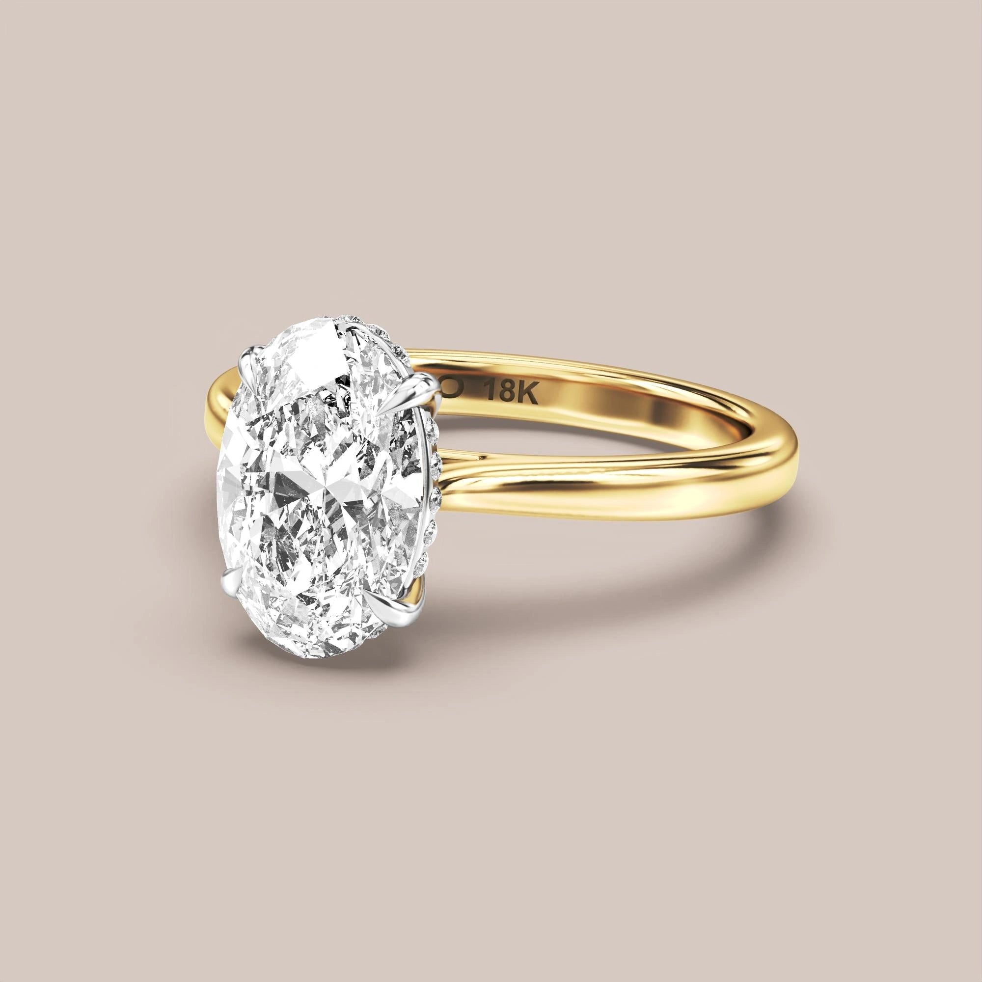Oval - Two tone