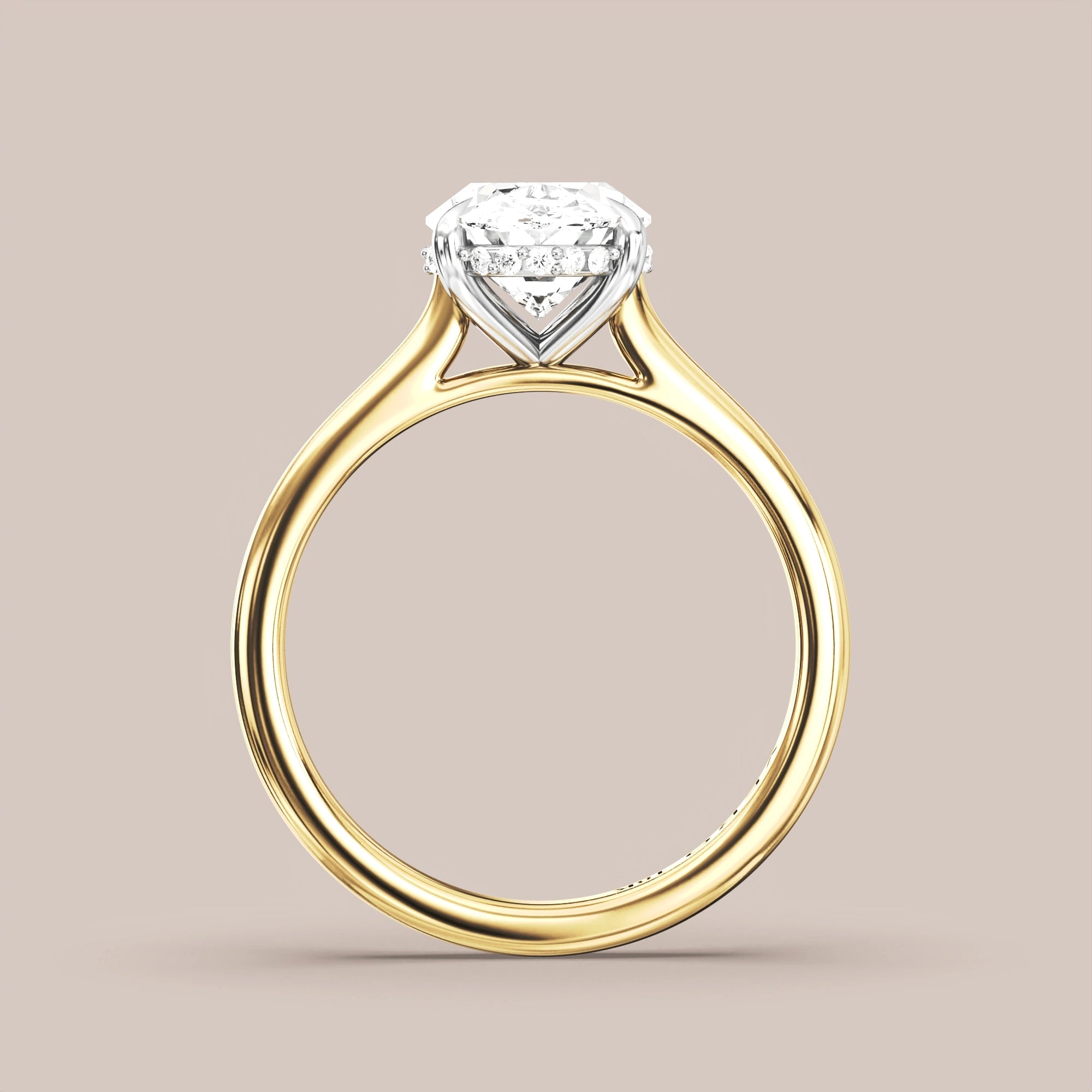 Oval - Two tone
