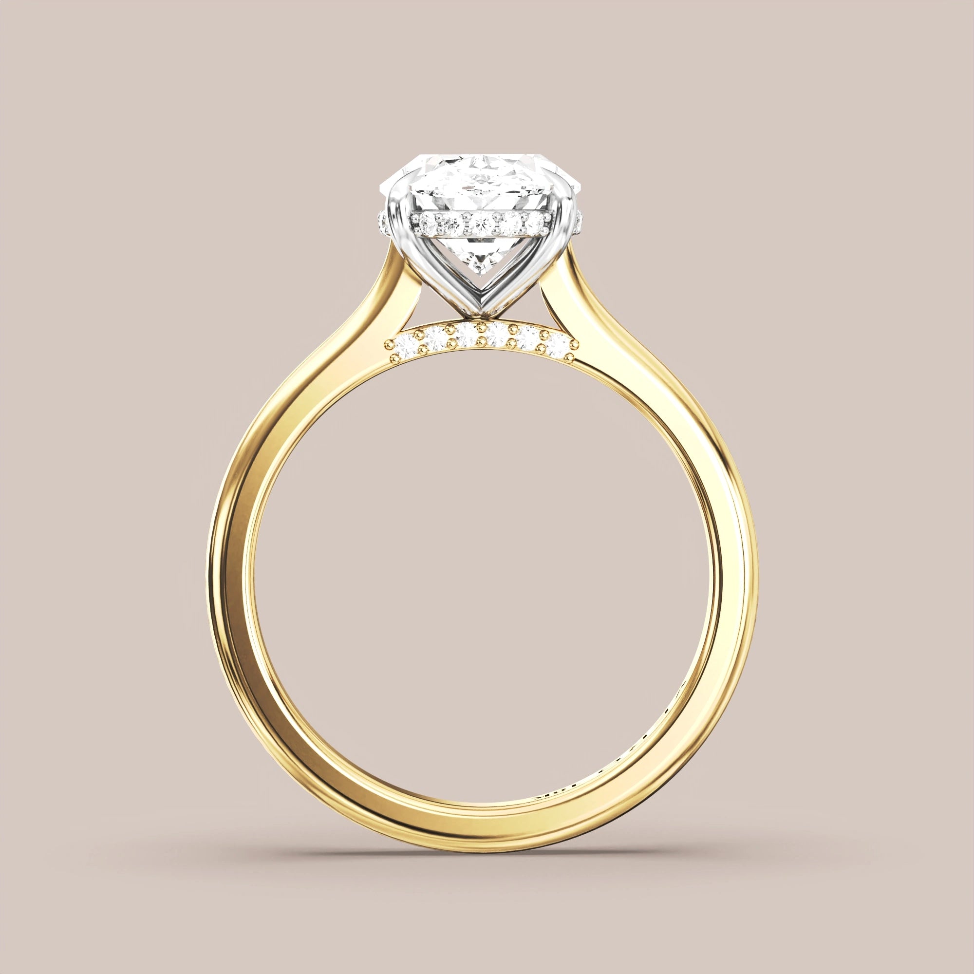 Oval - Two tone
