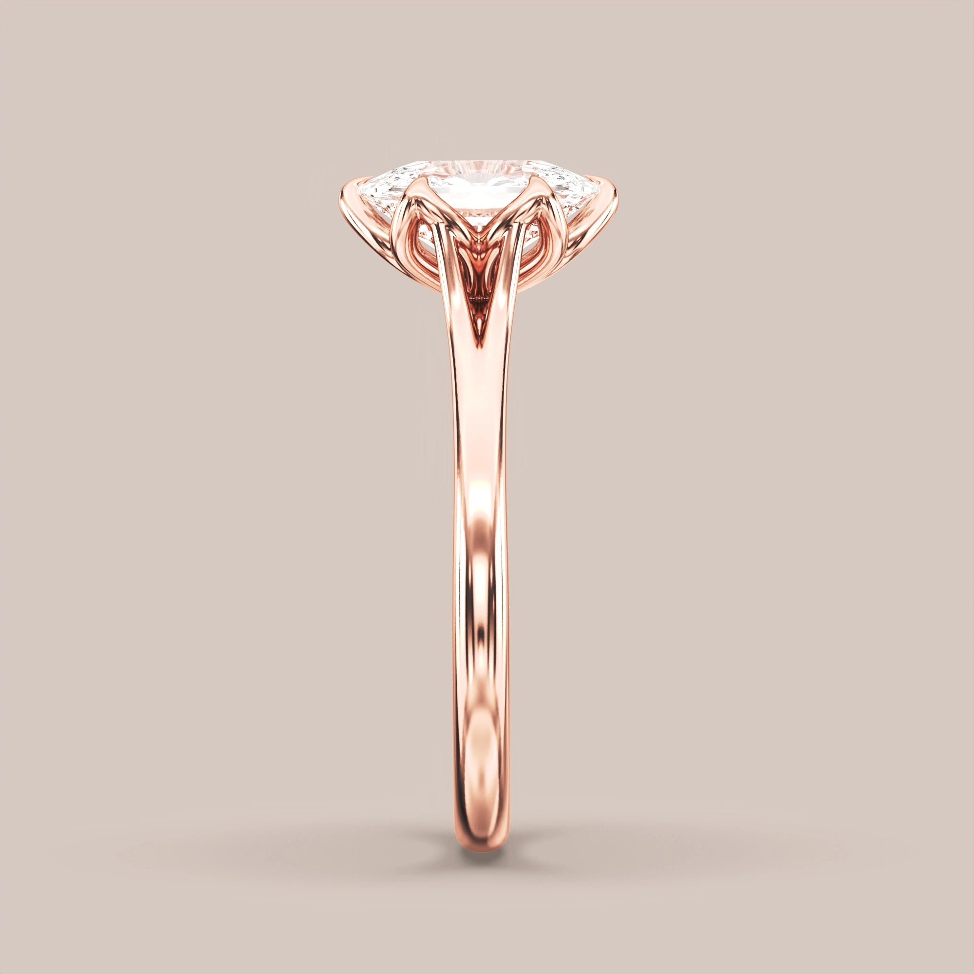 Radiant - Rose gold