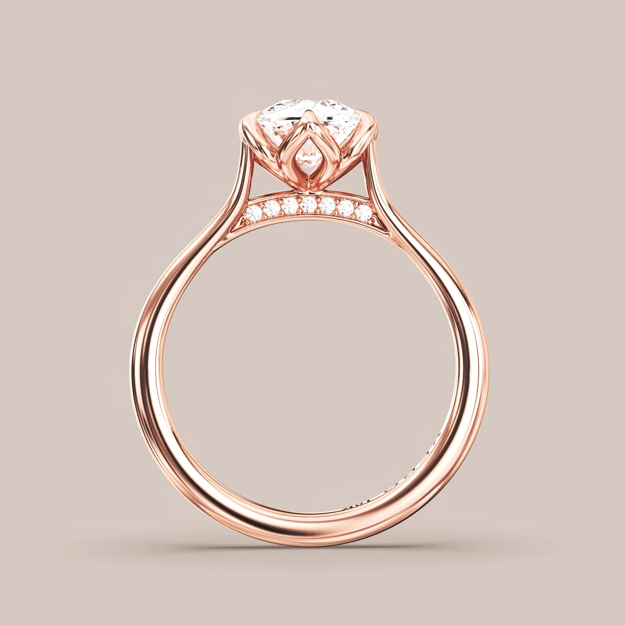 Radiant - Rose gold
