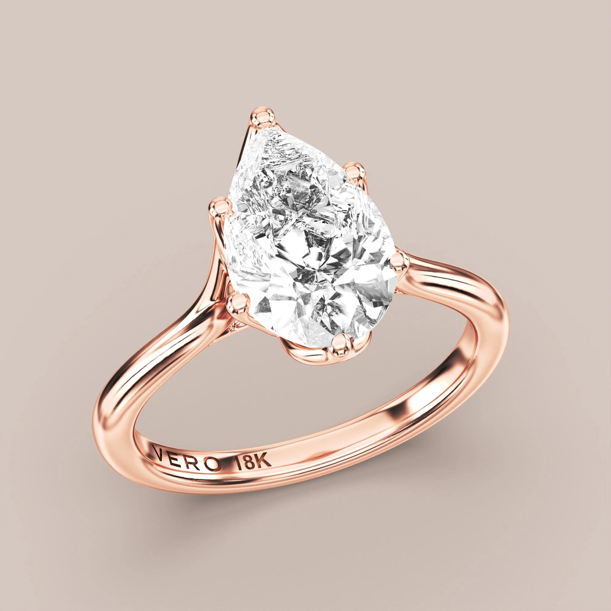 Pear - Rose gold