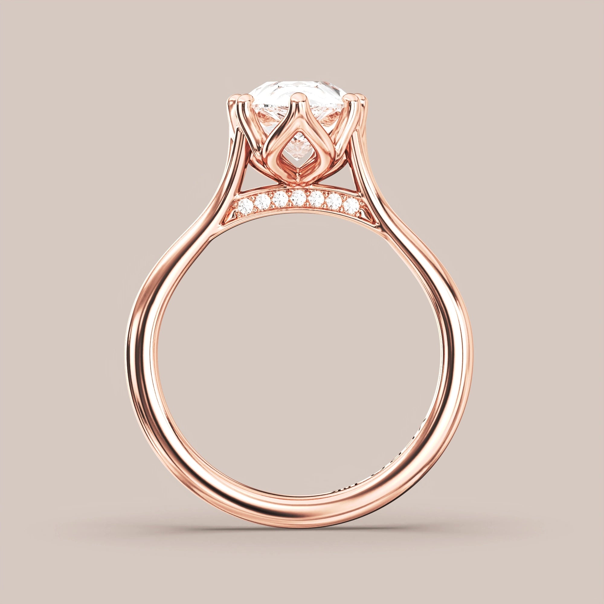 Pear - Rose gold