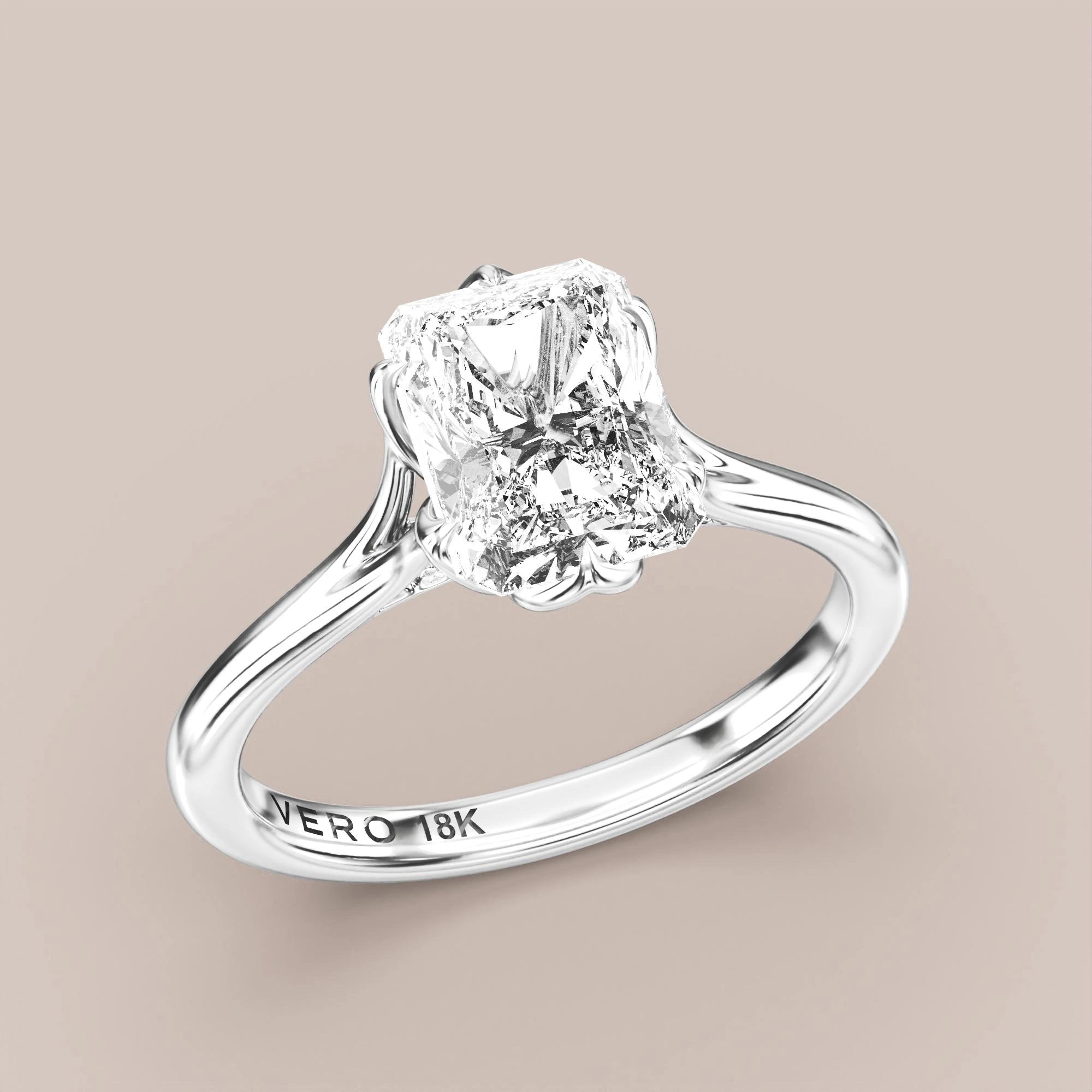 Radiant - White gold