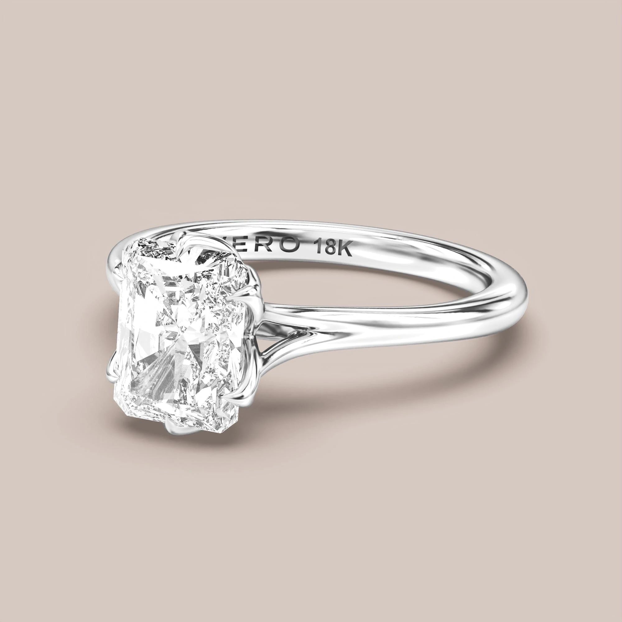 Radiant - White gold