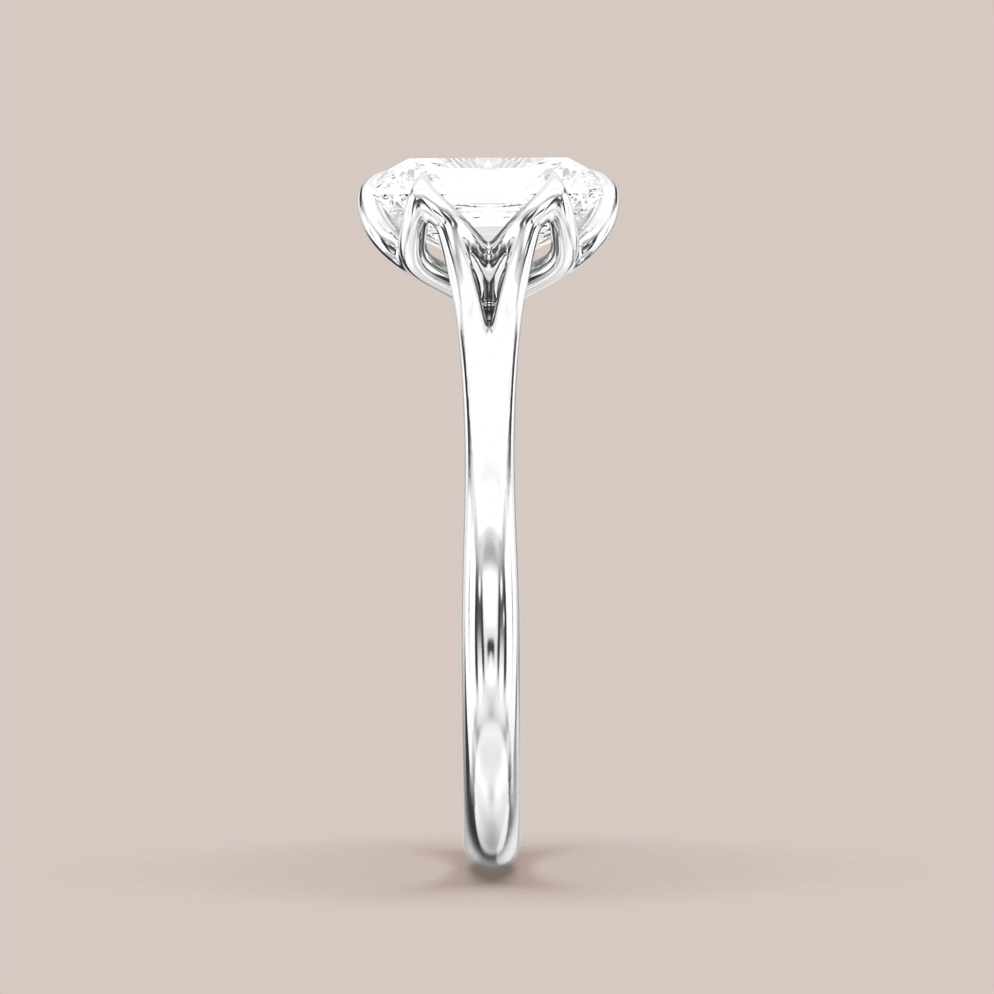 Radiant - White gold