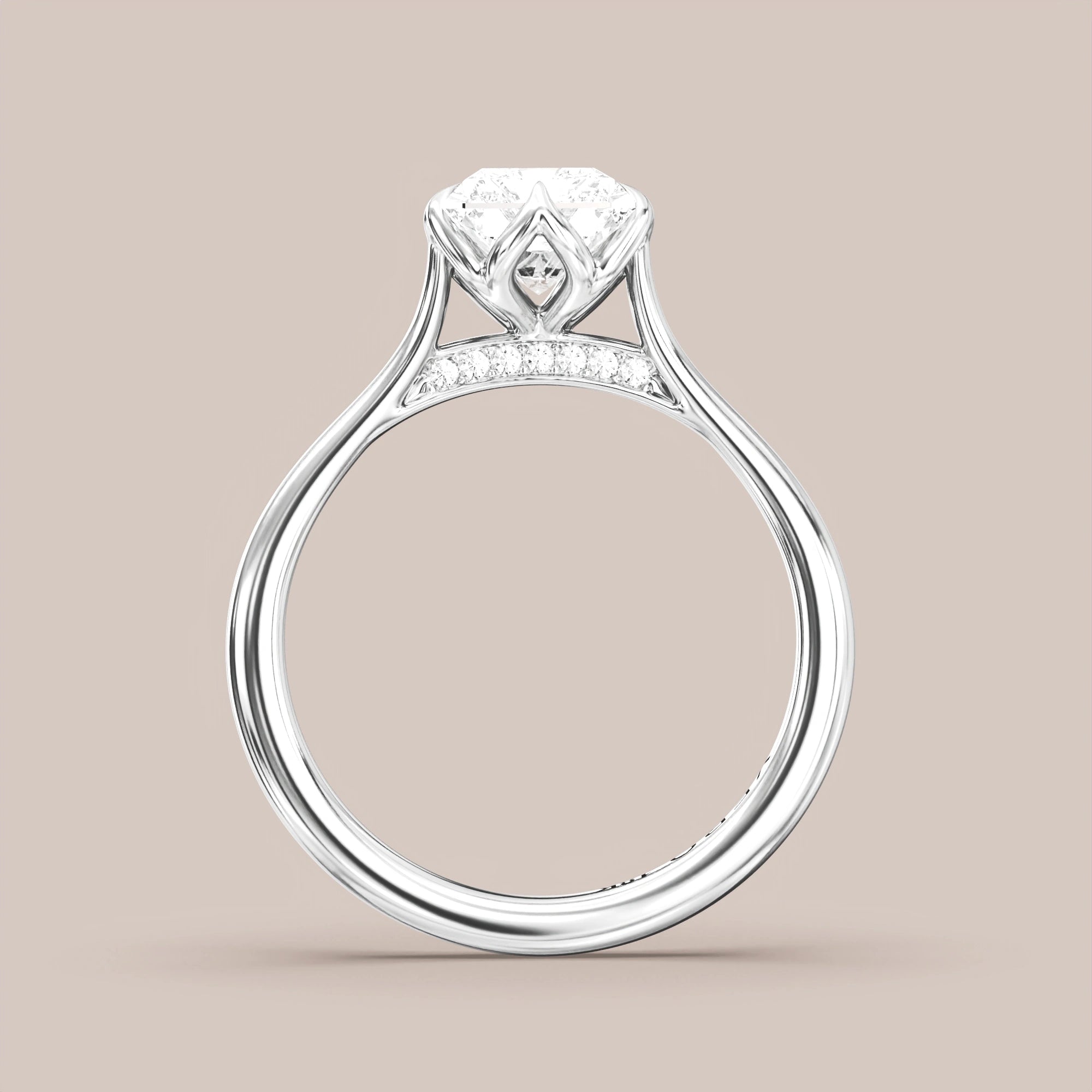 Radiant - White gold