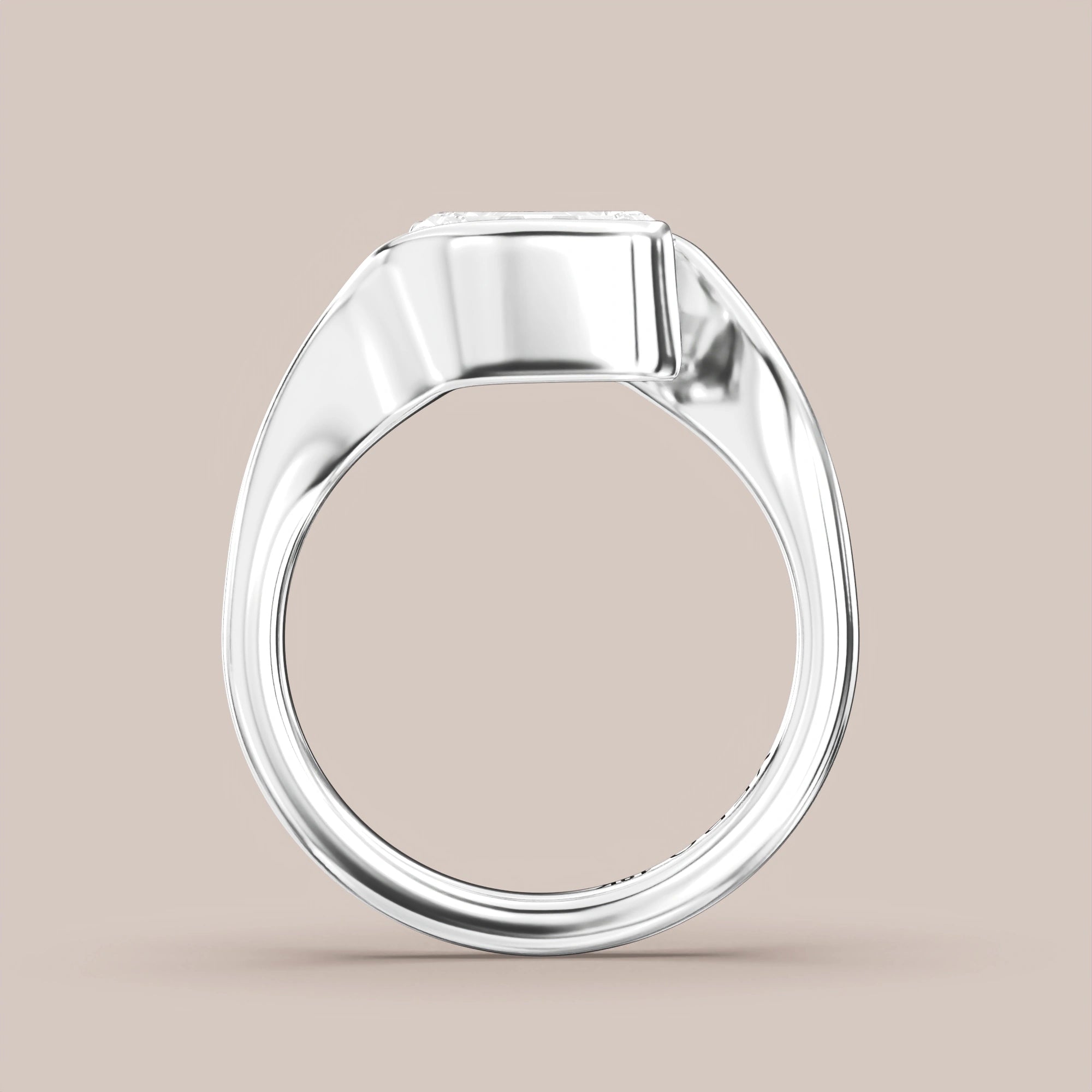 Emerald - White gold