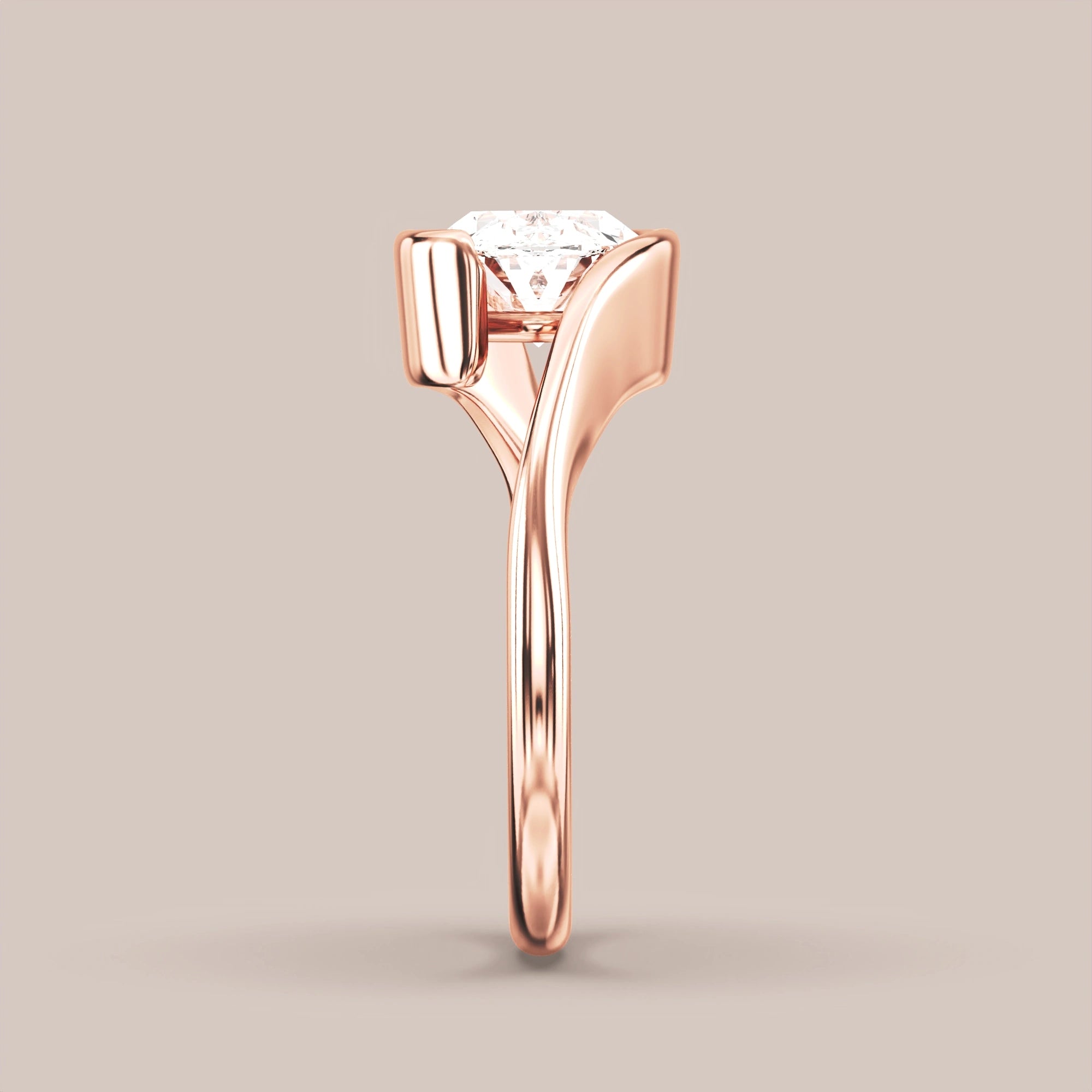 Oval - Rose gold