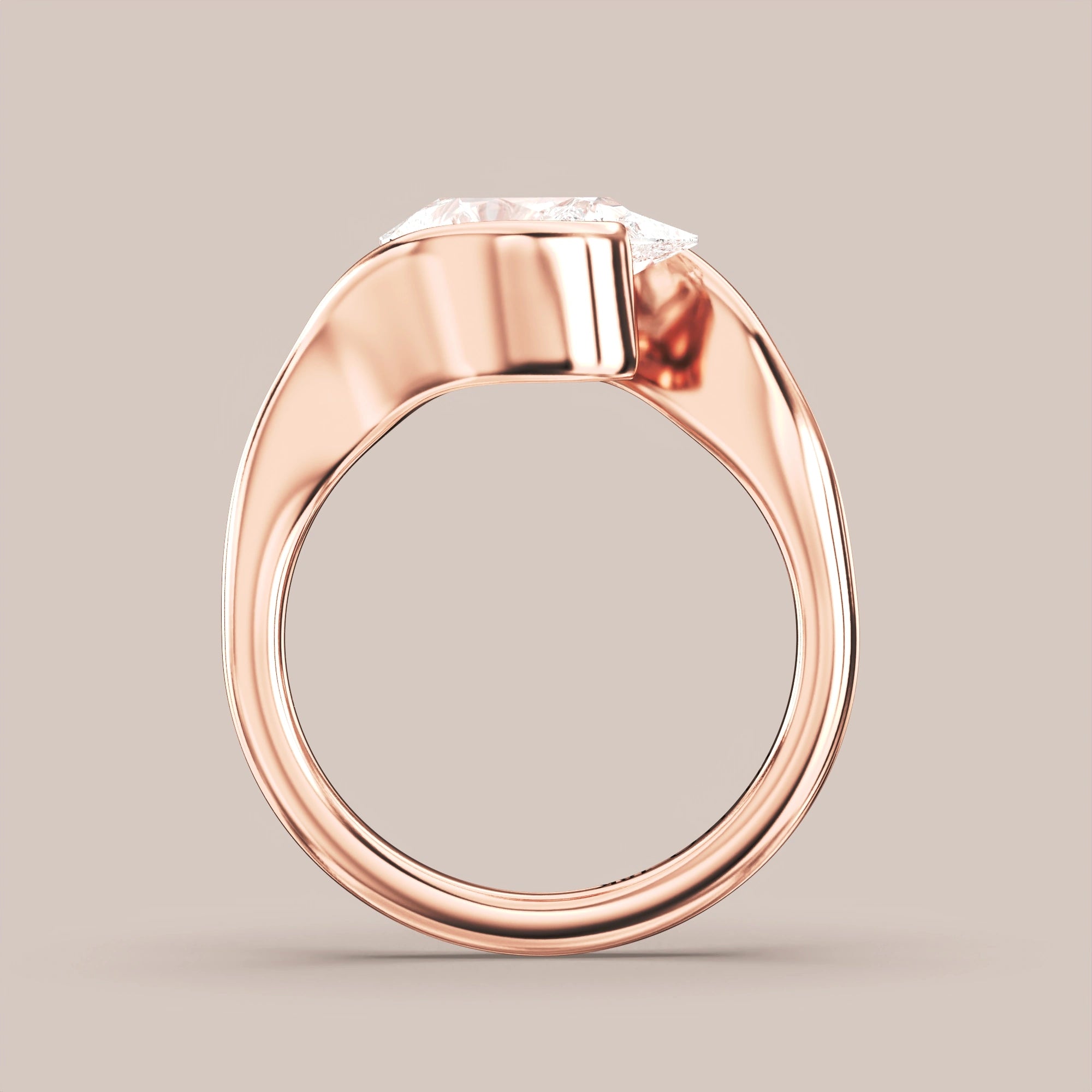 Pear - Rose gold