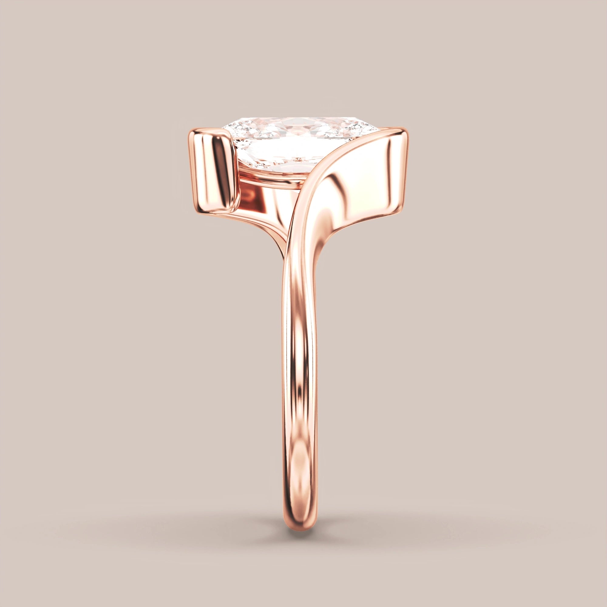 Oval - Rose gold