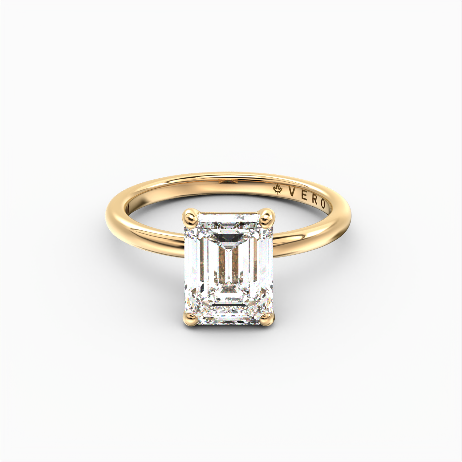 Classic Solitaire Emerald Cut