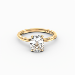 Classic Solitaire Elongated Cushion Cut