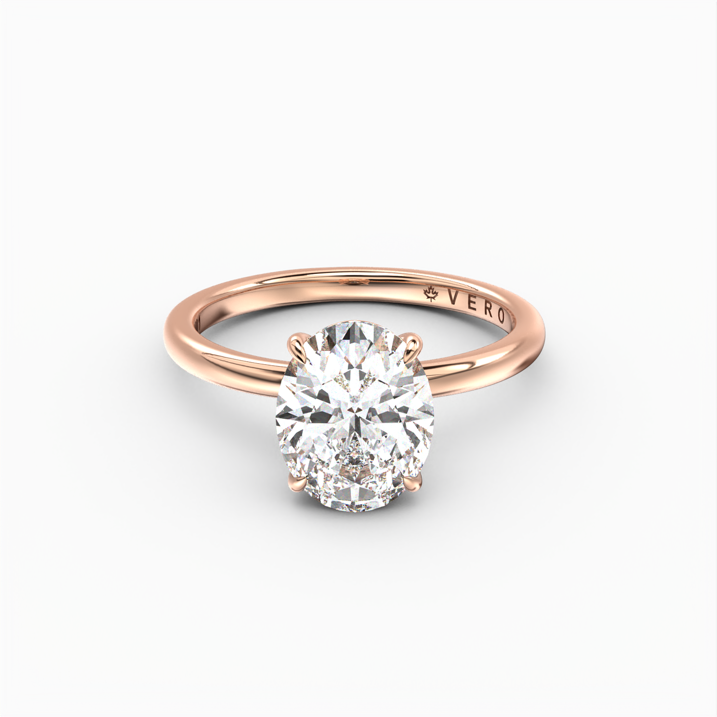 Classic Solitaire Oval Shape Cut