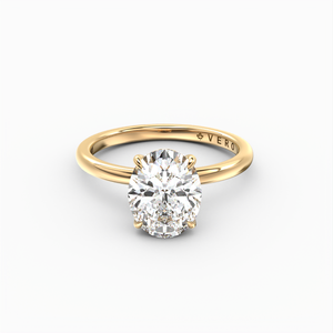 Classic Solitaire Oval Shape Cut