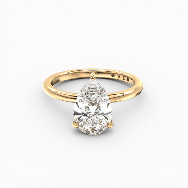 Classic Solitaire Pear Shape Cut