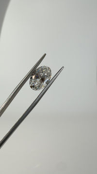 2.76ct Oval E VVS2