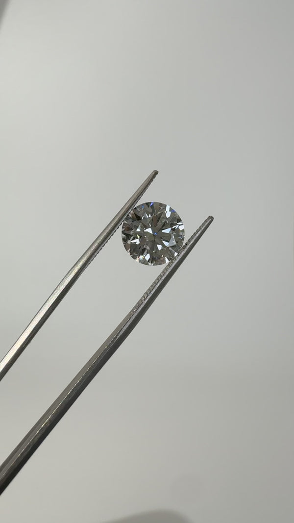 2.5ct Round E VVS2