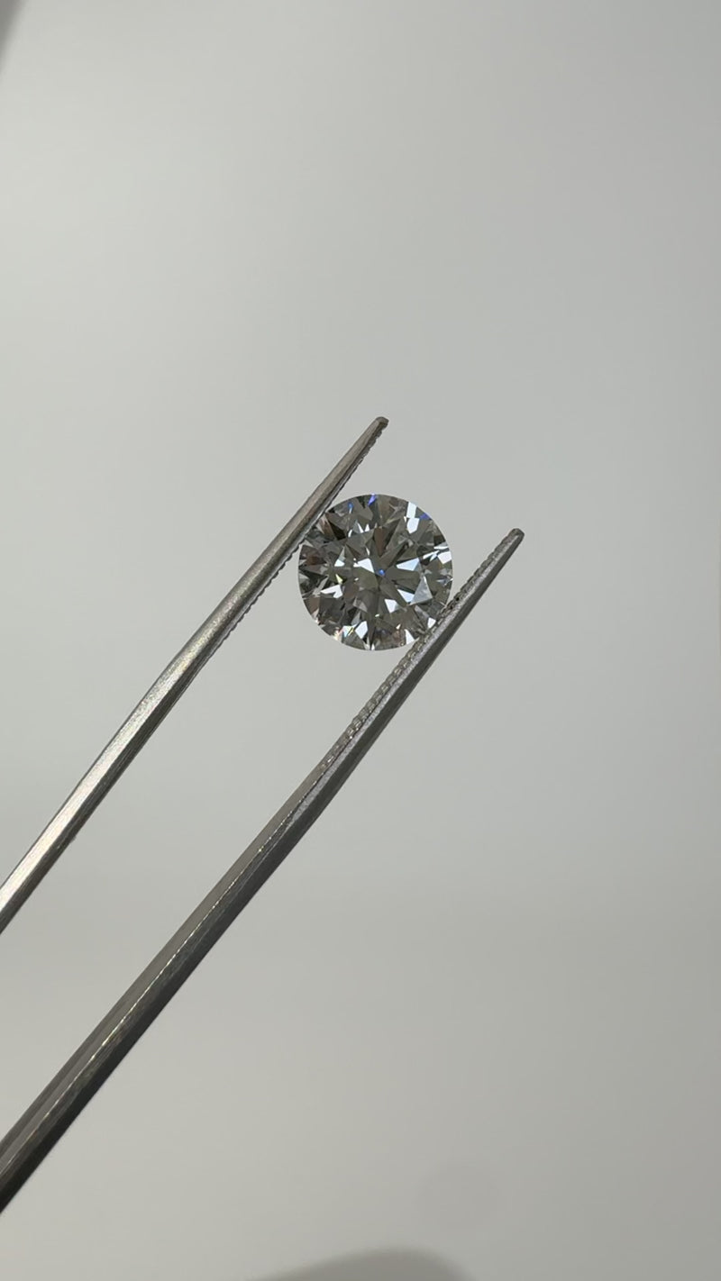2.5ct Round E VVS2