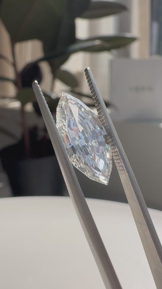 3.39ct Marquise Step F VS1